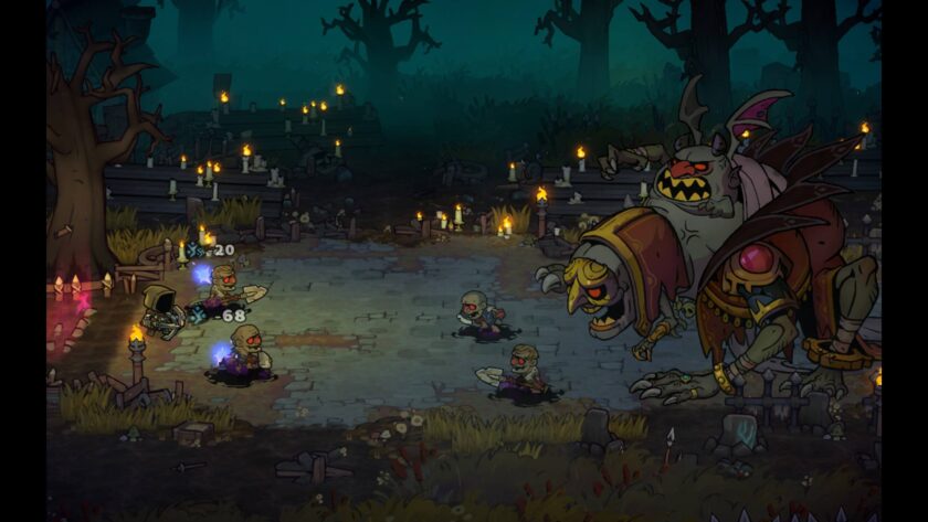 Lost Castle 2 boss fight
