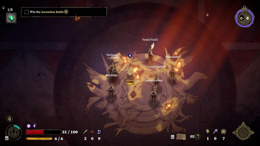 33 Immortals end area of level