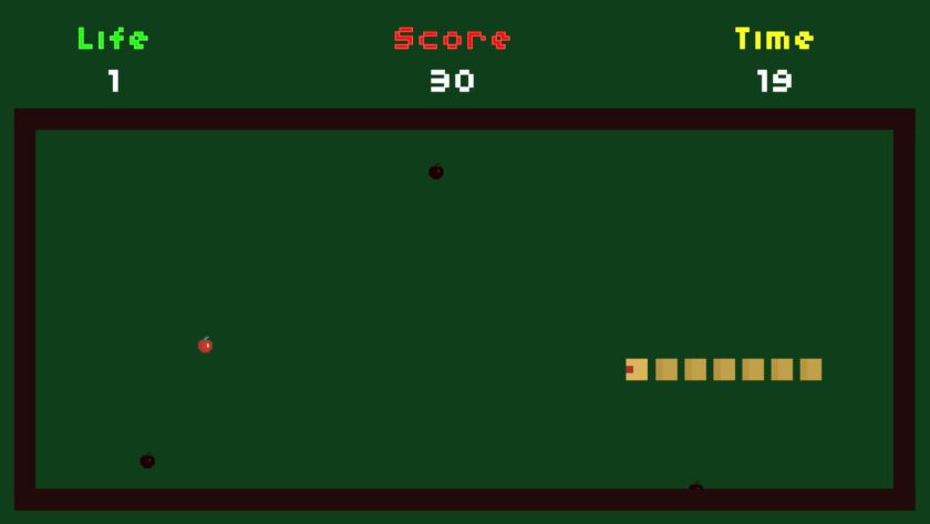 Just Grow snake mini game