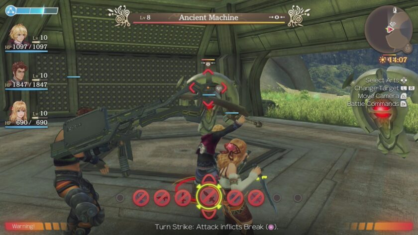 Xenoblade Chronicles boss fight