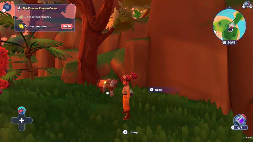 A treasure chest in Lou's Lagoon.