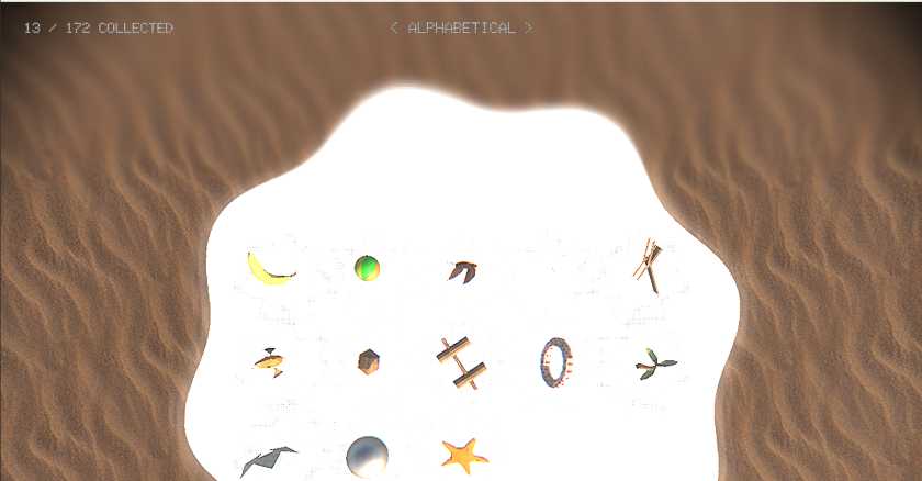 Things I've collected in Fill The Void
