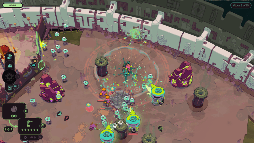 Enter the Chronosphere crowded room