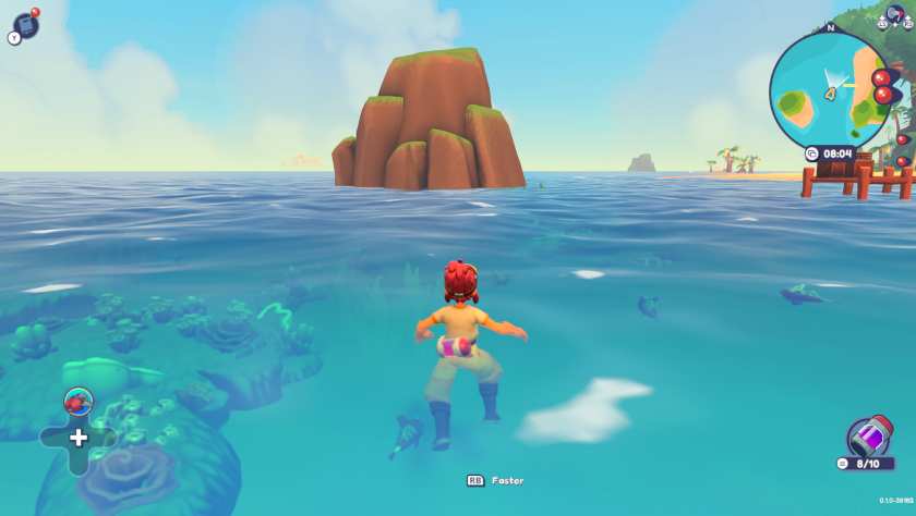 A water scene in Lou's Lagoon