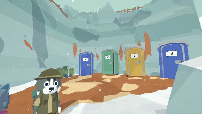 Porta Potties in The Well's Blessing