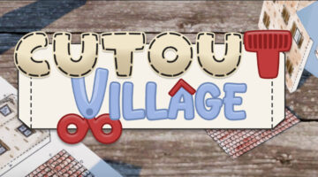 Cutout Village key art and logo.
