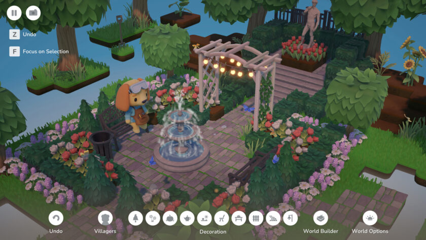 Screenshot for video game Hokko Spaces, published on LadiesGamers.com