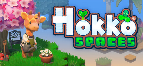 Promotional image for video game Hokko Spaces, published on LadiesGamers.com
