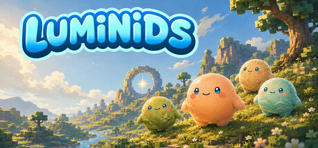 Promotional image for video game Luminids published on LadiesGamers.com