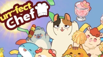 Purr-fect Chef: Kitchen Chaos key art and logo