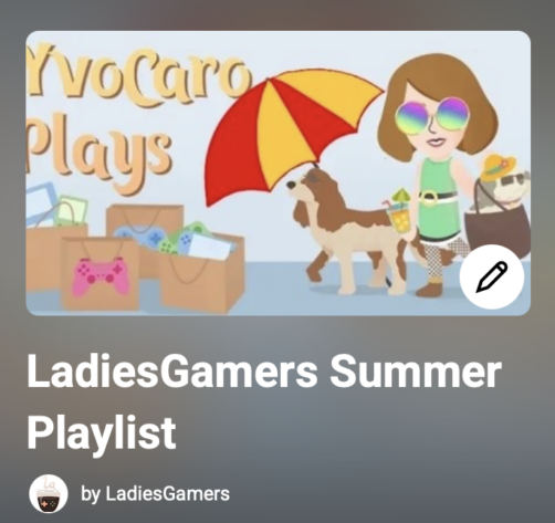 Icon for a Summer video game tracks playlist
