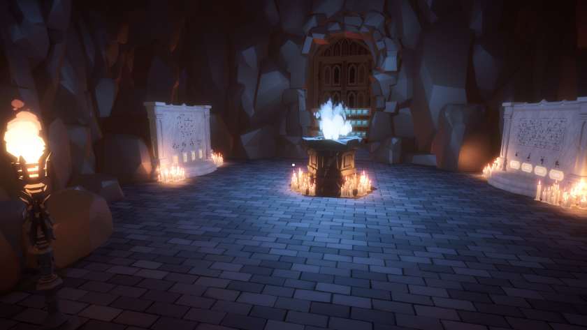 One of the many puzzle rooms in Secrets of Velendar Castle - Escape Room.