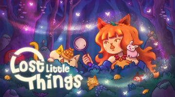 Promotional image for Lost Little Things showing the two main characters. Published on LadiesGamers