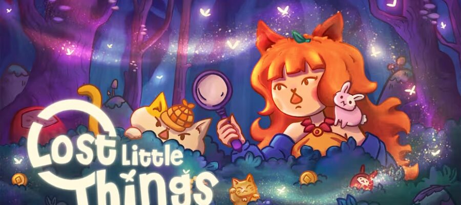 Promotional image for Lost Little Things showing the two main characters. Published on LadiesGamers