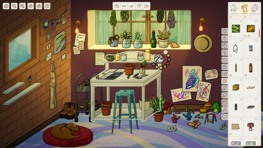 a botany studio