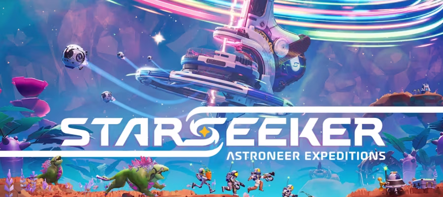 Starseeker: Astroneer Expeditions gigantic space cruiser