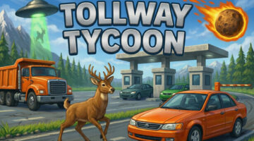 Tollway Tycoon a deer, a care, a ufo and many other weird wonders