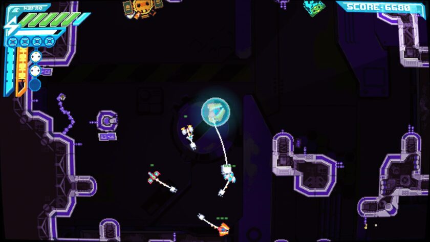 Hyperwired shield bubble