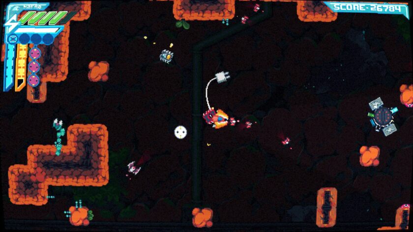 Hyperwired exploring a level