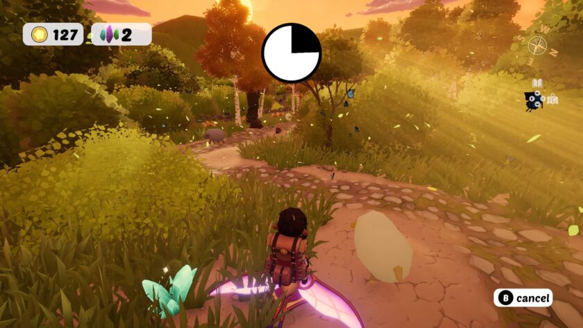 Go North using a item to ride about
