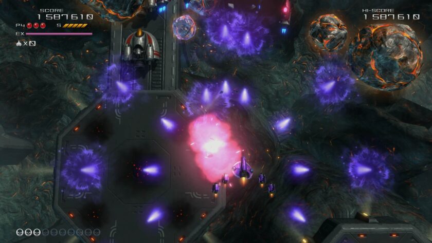Truxton Extreme asteroids