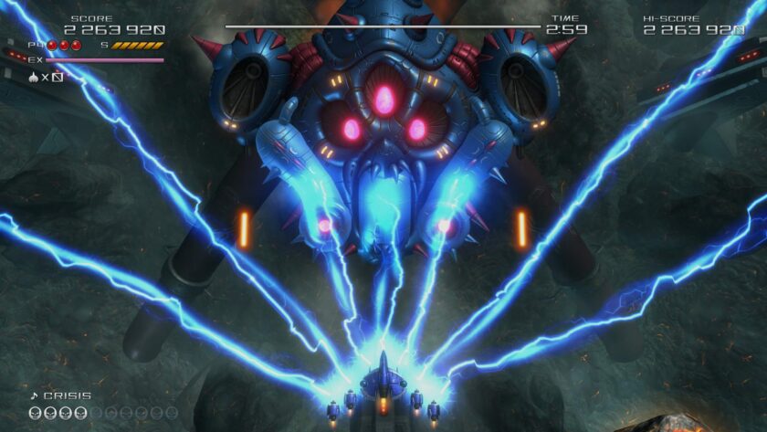 Truxton Extreme boss fight