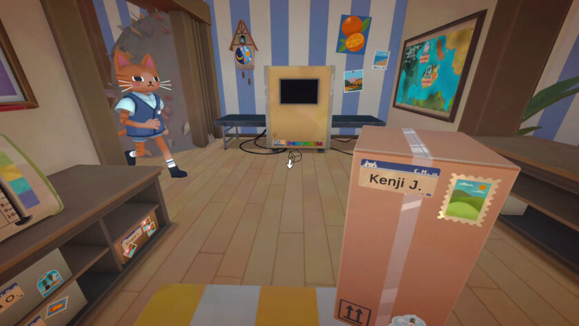 Screenshot for video game Cat Mail Co. published on LadiesGamers.com