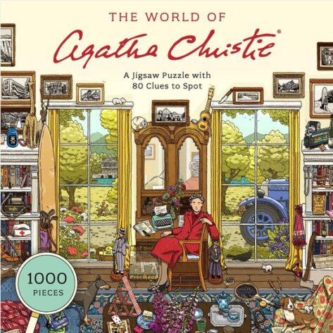 Image for the jigsaw puzzle by Laurance King for Agatha Christie