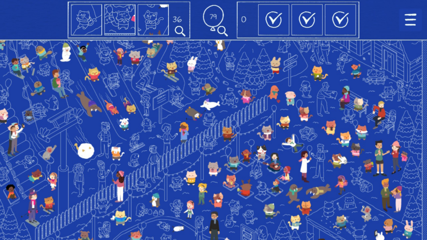 Meow Moments: Celebrating Frost & Flora Winter Resort map almost complete in dark mode