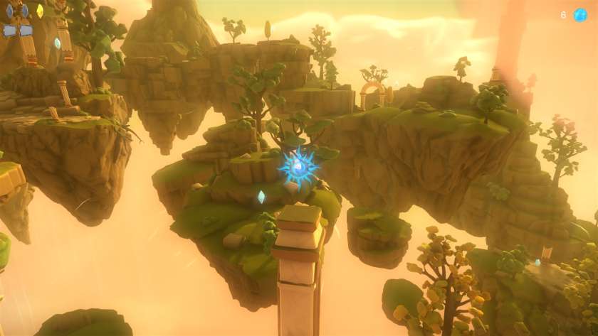 An eye allows you to stop and look around at the area in Mesoké.