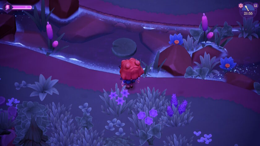 Screenshot for video game Moonlight Peaks published on LadiesGamers.com
