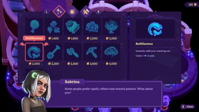 Screenshot for video game Moonlight Peaks published on LadiesGamers.com
