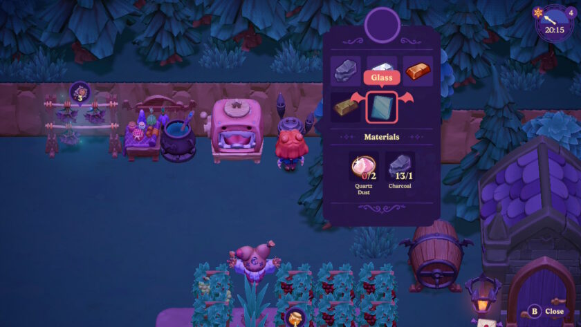 Screenshot for video game Moonlight Peaks published on LadiesGamers.com