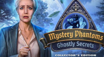 Mystery Phantoms: Ghostly Secrets Collector's Edition key art and logo.