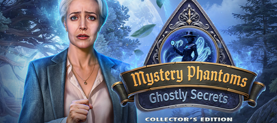 Mystery Phantoms: Ghostly Secrets Collector's Edition key art and logo.