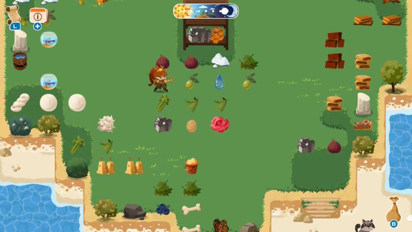 Near the depositing shelves, with items scattered over the ground. Published on LadiesGamers