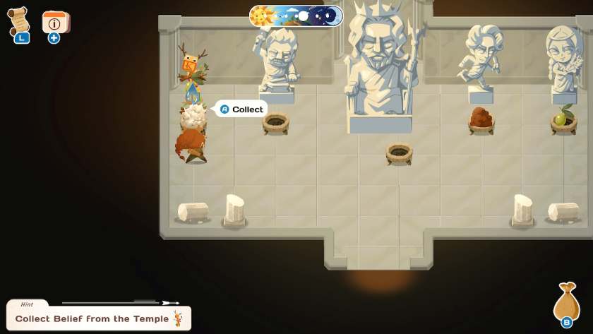 Artemis in the temple, burning the offerings to collect the belief. Published on LadiesGamers