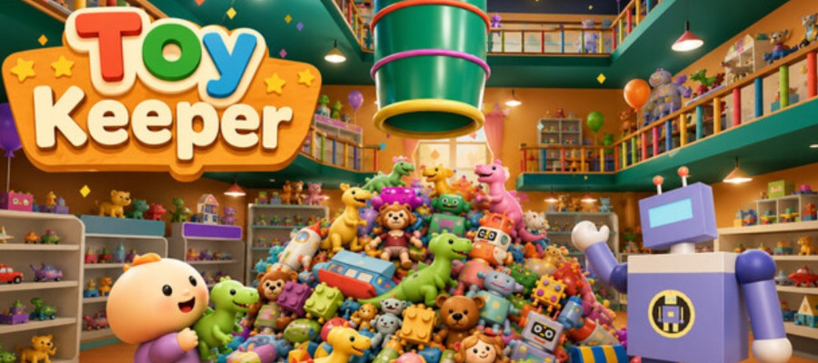 Toy Keeper logo and key art.