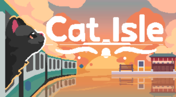 Cat Isle title logo on ladiesgamers.com
