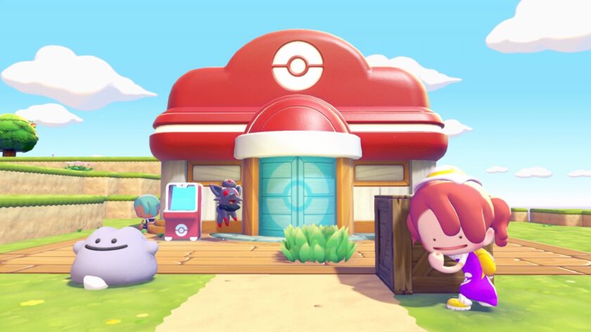 Screenshot for Pokémon Pokopia, the Zorua event, on LadiesGamers.com
