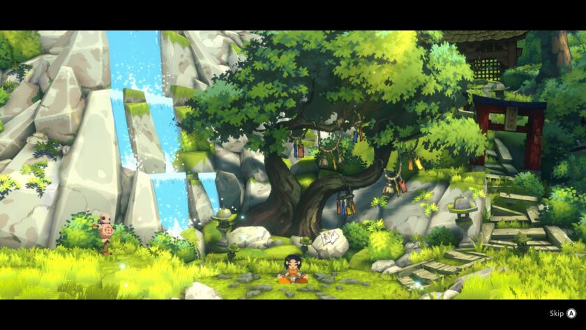 Akatori meditating