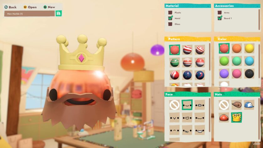 Cozy Marbles marble customization