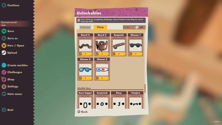 Cozy Marbles cosmetic shop