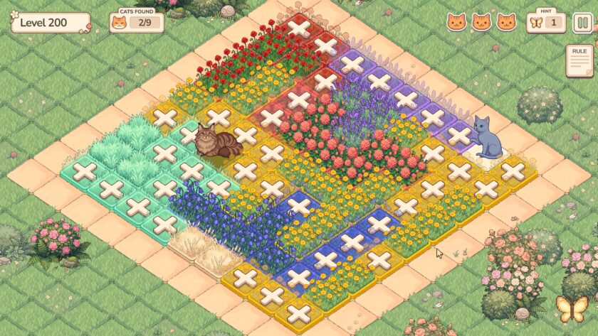Purr in Bloom gameplay on ladiesgamers.com