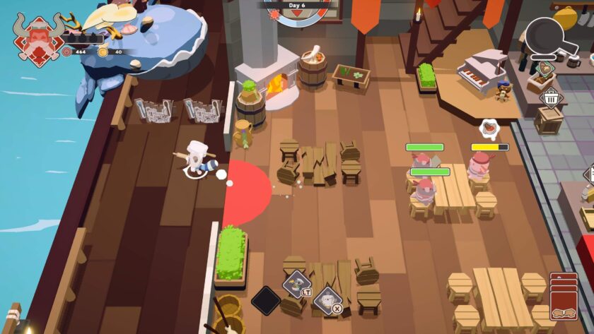Sous Racoon boss fight