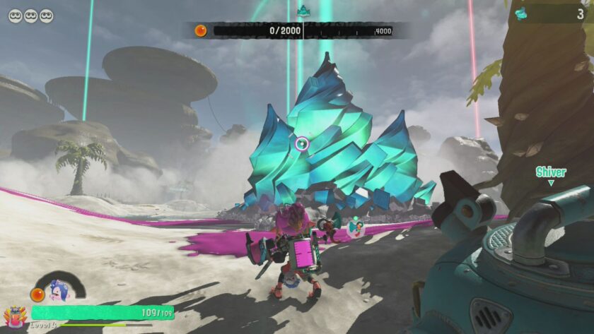 Splatoon Raiders big crystal