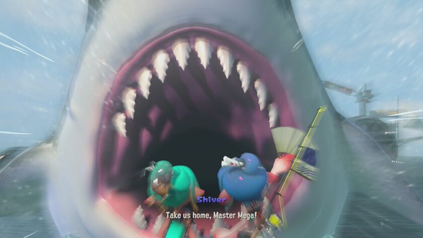 Splatoon Raiders cutscene