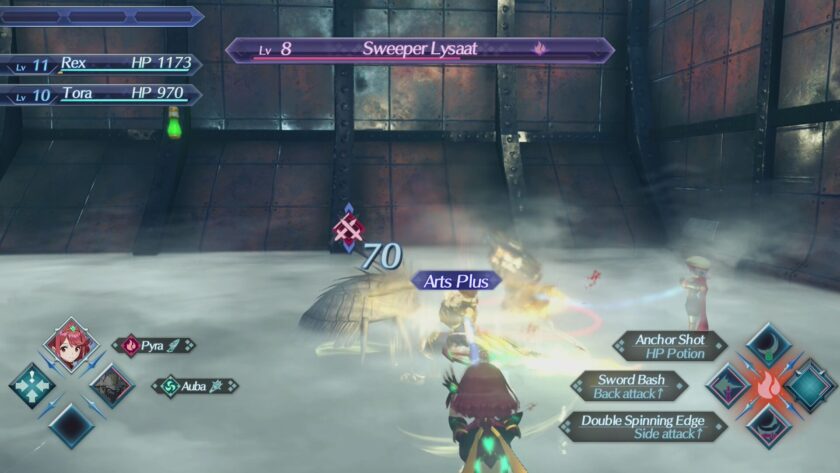 Xenoblade Chronicles 2: Definitive Edition battle