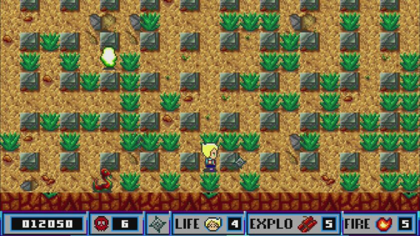 Kaboomania desert level
