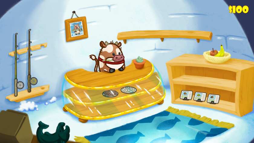 The shop in Ice Pond